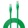 Lindy 0,3m Cat.6 U/UTP Netzwerkkabel, Grün