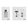 Lindy HDBaseT Präsentationssystem mit Bedienfeld, 3840 x 2160 Pixel, AV-Sender & -Empfänger, 70 m, Kabelgebunden, Schwarz, Weiß, HDCP