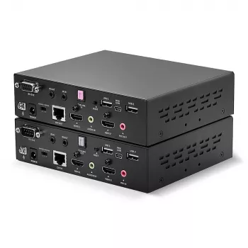 Lindy 100m Cat.6 Dual Head HDMI, USB und RS-232 Extender