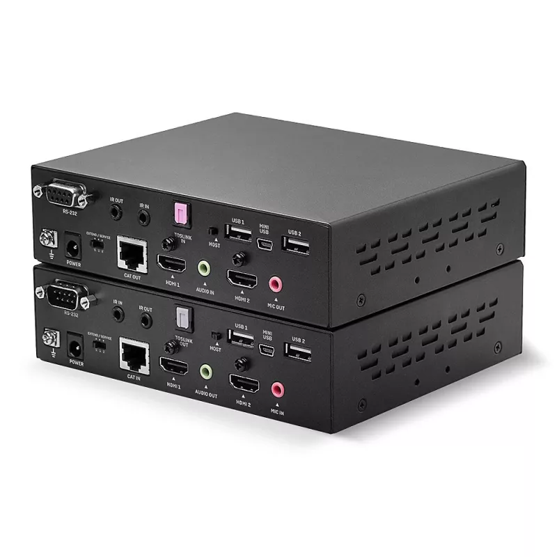 Lindy 100m Cat.6 Dual Head HDMI, USB und RS-232 Extender