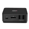 Lindy 2-Port Typ C, DisplayPort 1.2 KVM-Switch, 3840 x 2160 Pixel, 4K Ultra HD, Grau