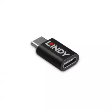 Lindy USB 3.2 Typ C auf C 100W Datenblocker, USB Typ C, USB Typ C, Schwarz