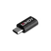 Lindy USB 3.2 Typ C auf C 100W Datenblocker, USB Typ C, USB Typ C, Schwarz