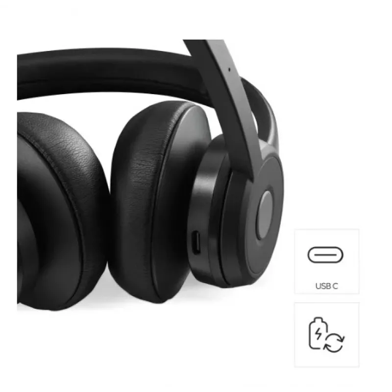 Hama BT700 Headset Kabellos Kopfband Anrufe/Musik USB Typ-C Bluetooth Schwarz