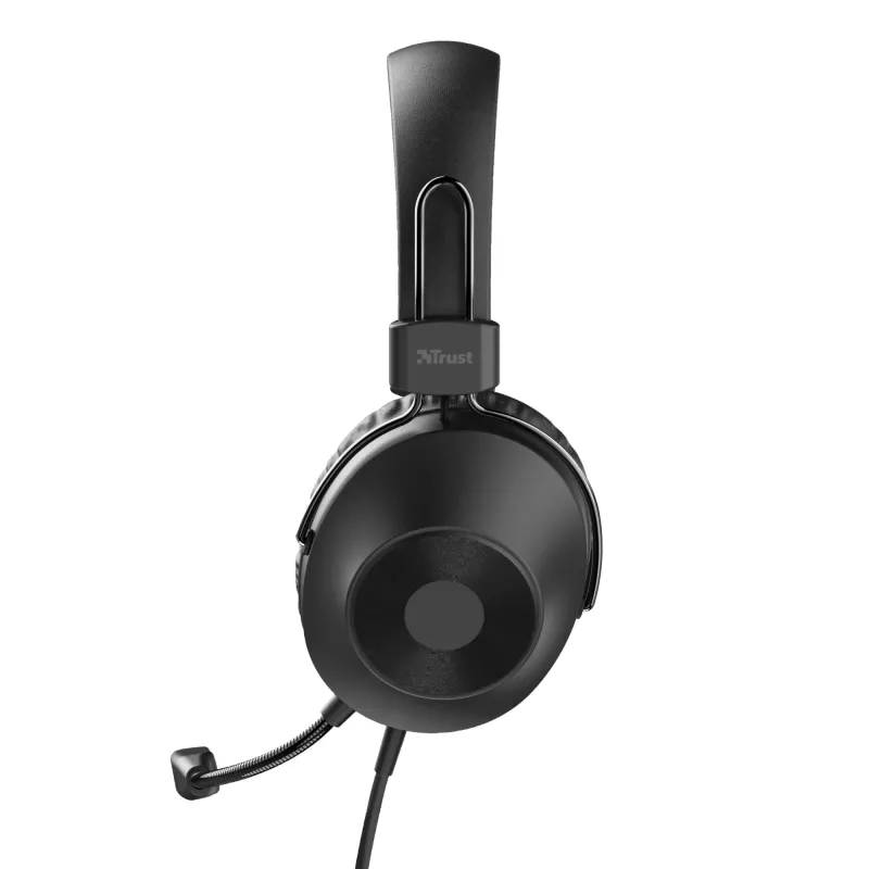 Trust HS-250 Headset Kabelgebundenes Headset Head-band Anrufe/Musik Schwarz