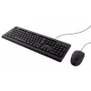 Trust TKM-250 Tastatur Maus enthalten Büro USB QWERTZ Deutsch Schwarz