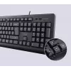 Trust TKM-250 Tastatur Maus enthalten Büro USB QWERTZ Deutsch Schwarz