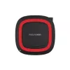 Kabelloses Ladegerät RealPower FreeCharge-10 Smartphone Schwarz Rot