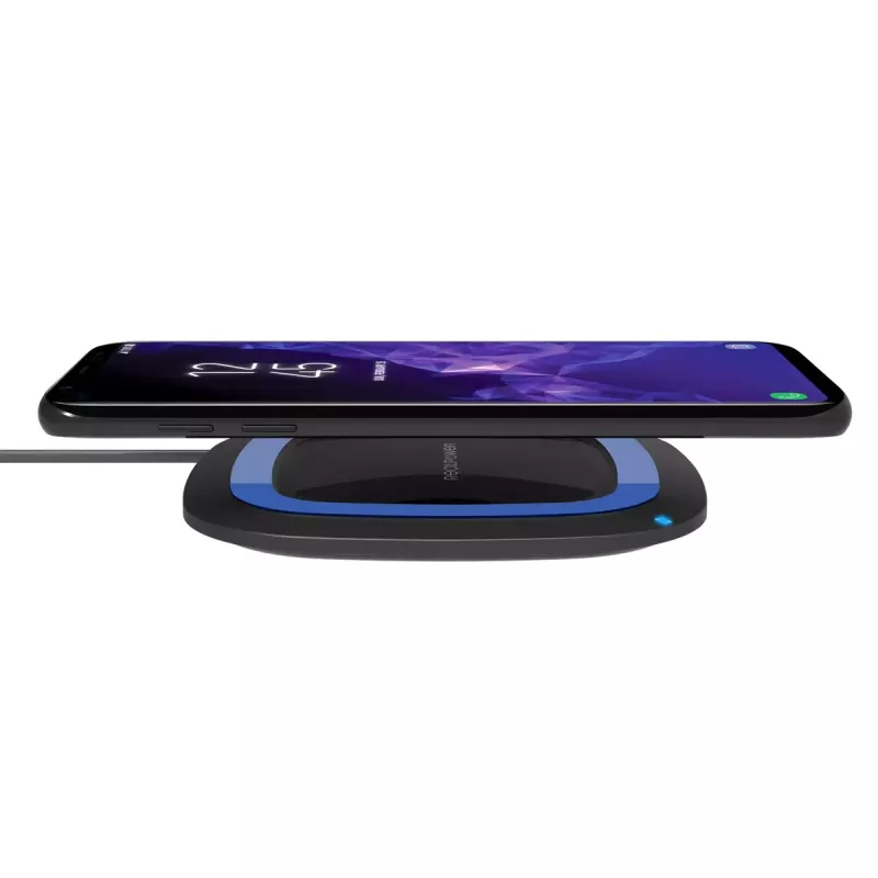 Ladegerät Indoor RealPower FreeCharge-10 Smartphone Schwarz