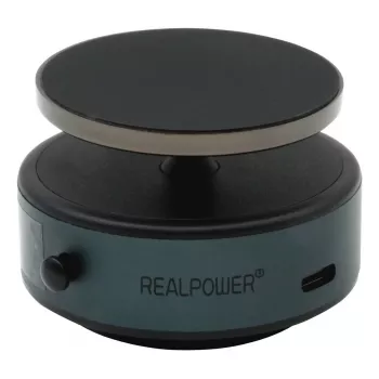 Passiver Autohalter RealPower MH-1 — Magnetische Halterung, für Mobiltelefone, schwarz