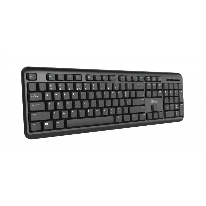 Trust Ody Tastatur Office RF Wireless QWERTZ Deutsch Schwarz