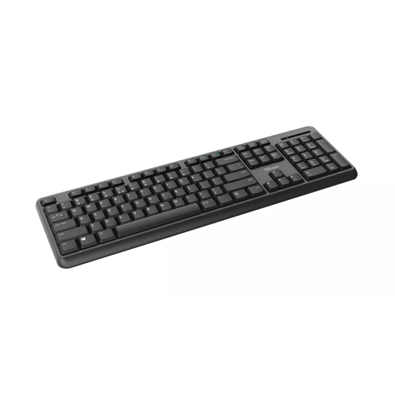 Trust Ody Tastatur Office RF Wireless QWERTZ Deutsch Schwarz