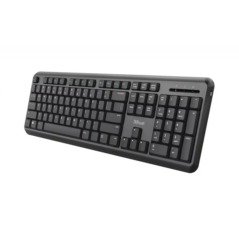 Trust Ody Tastatur Office RF Wireless QWERTZ Deutsch Schwarz