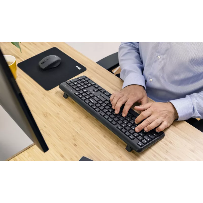 Trust Ody Tastatur Office RF Wireless QWERTZ Deutsch Schwarz