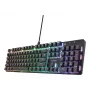 Gaming-Tastatur Trust GXT 871 Zora Mechanical USB RGB Schwarz