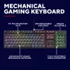 Gaming-Tastatur Trust GXT 871 Zora Mechanical USB RGB Schwarz