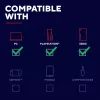 Gaming-Tastatur Trust GXT 871 Zora Mechanical USB RGB Schwarz