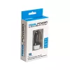 Mobiles Ladegerät RealPower 176635 Universal Schwarz Silber