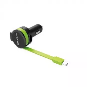Mobiles Ladegerät RealPower 257636 Universal Schwarz Grün