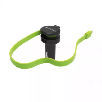 Mobiles Ladegerät RealPower 257637 Universal Schwarz Grün