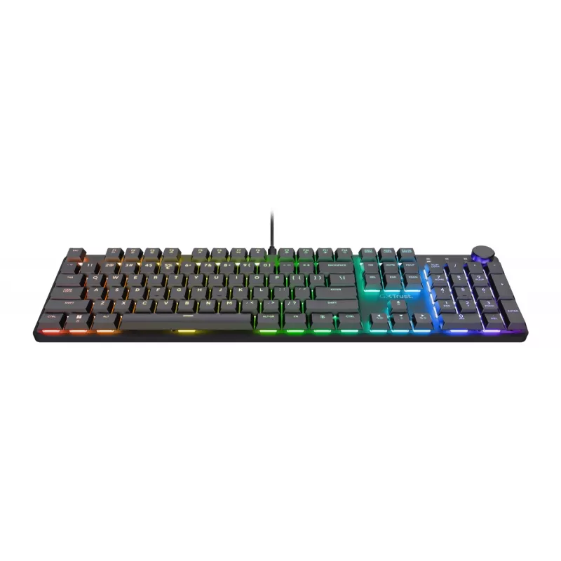 Gaming-Tastatur Trust GXT 866 Torix Mechanisch USB QWERTZ Schwarz