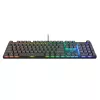 Gaming-Tastatur Trust GXT 866 Torix Mechanisch USB QWERTZ Schwarz