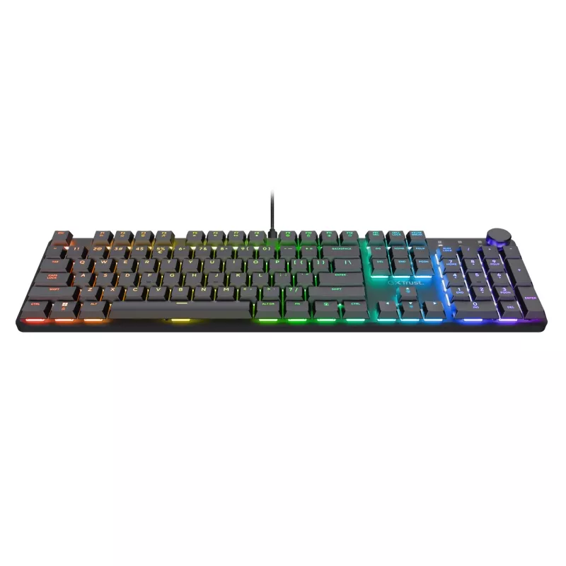 Gaming-Tastatur Trust GXT 866 Torix Mechanisch USB QWERTZ Schwarz
