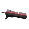 Trust GXT 867 Acira Gaming-Tastatur USB QWERTZ Deutsch Schwarz Grau 60% Mechanisch RGB