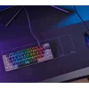 Trust GXT 867 Acira Gaming-Tastatur USB QWERTZ Deutsch Schwarz Grau 60% Mechanisch RGB
