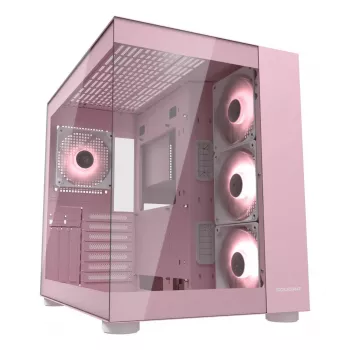 PC-Gehäuse COUGAR Gaming FV150 RGB Midi Tower Pink