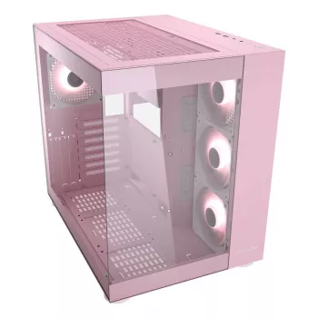 PC-Gehäuse COUGAR Gaming FV150 RGB Midi Tower Pink
