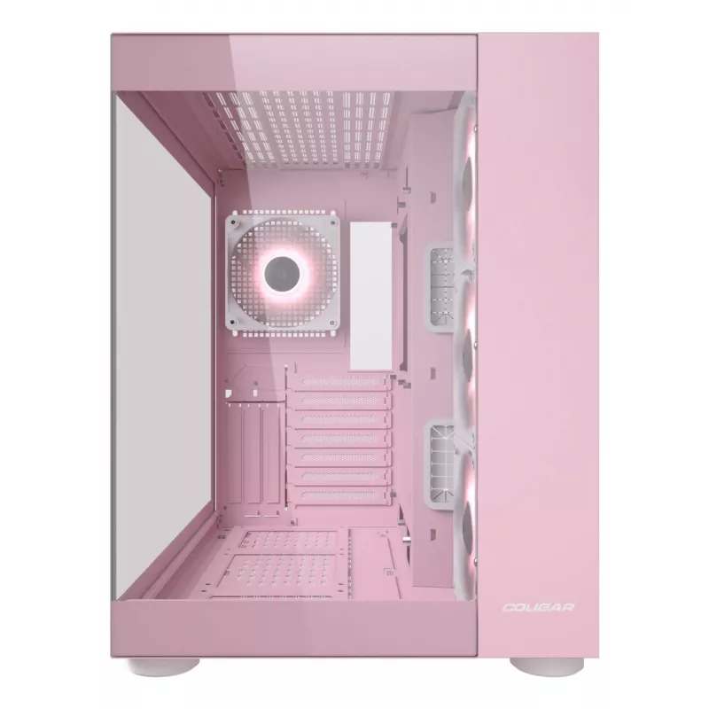 PC-Gehäuse COUGAR Gaming FV150 RGB Midi Tower Pink