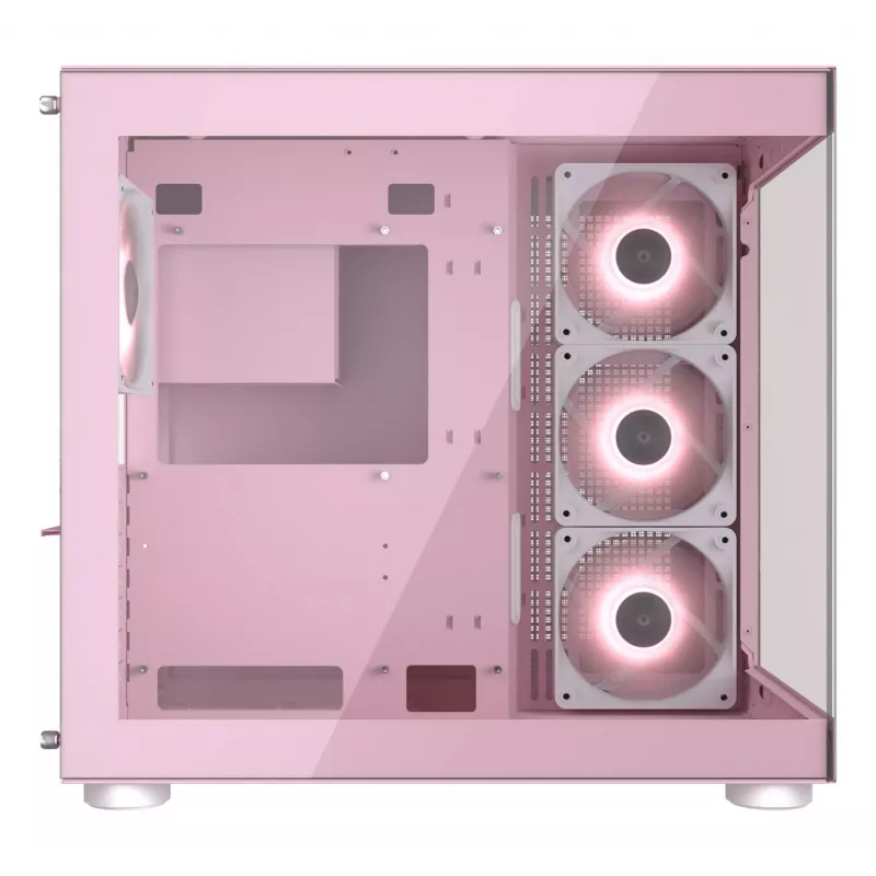 PC-Gehäuse COUGAR Gaming FV150 RGB Midi Tower Pink
