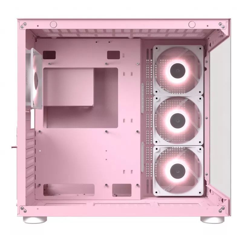 PC-Gehäuse COUGAR Gaming FV150 RGB Midi Tower Pink