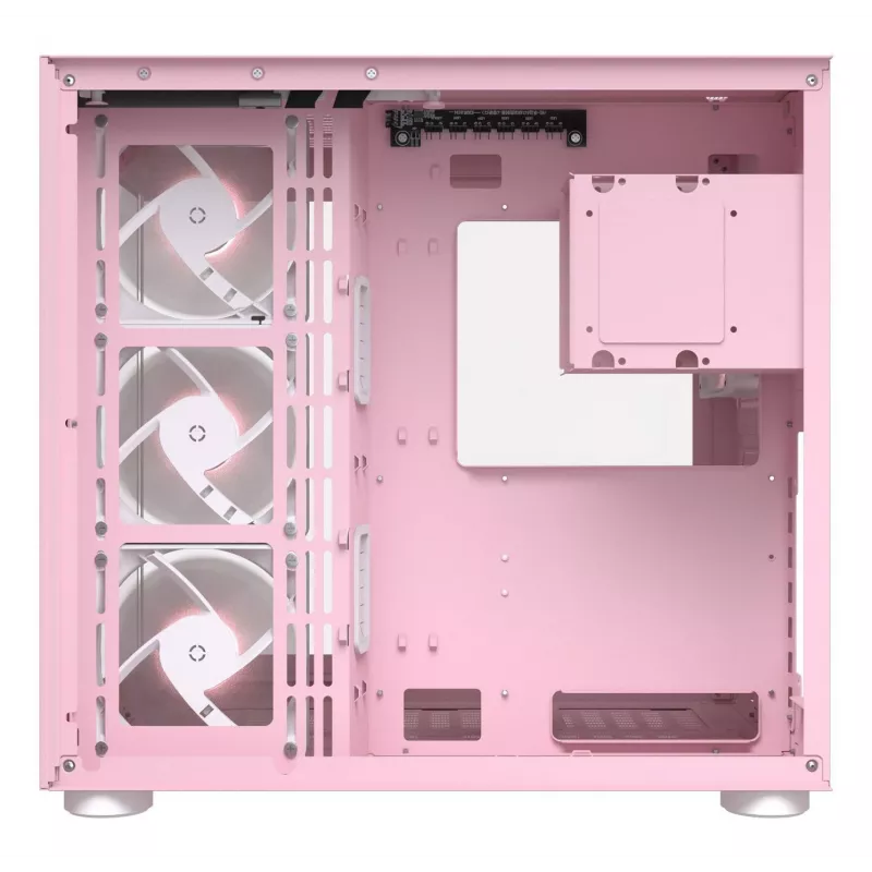 PC-Gehäuse COUGAR Gaming FV150 RGB Midi Tower Pink