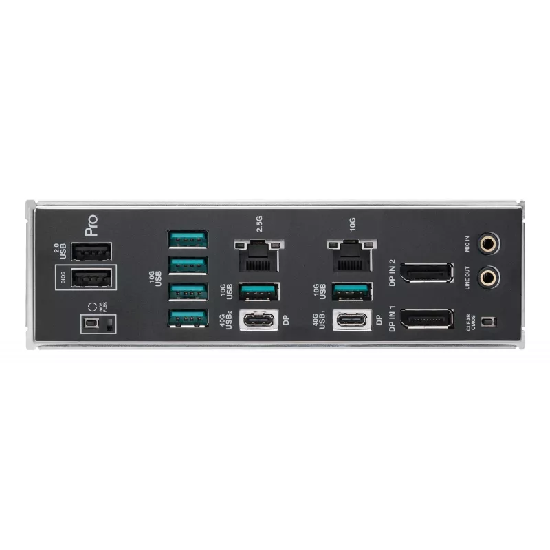 Motherboard ASUS PRO WS W890-SAGE — Intel W890, LGA 4710-2, CEB, 8× DIMM, DDR5, Quad-channel, 2.5G & 10G Ethernet