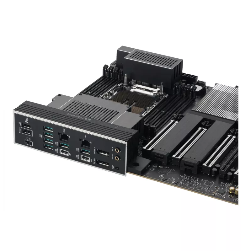 Motherboard ASUS PRO WS W890-SAGE — Intel W890, LGA 4710-2, CEB, 8× DIMM, DDR5, Quad-channel, 2.5G & 10G Ethernet
