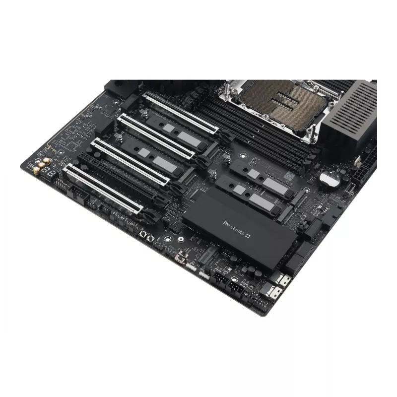Motherboard ASUS PRO WS W890-SAGE — Intel W890, LGA 4710-2, CEB, 8× DIMM, DDR5, Quad-channel, 2.5G & 10G Ethernet
