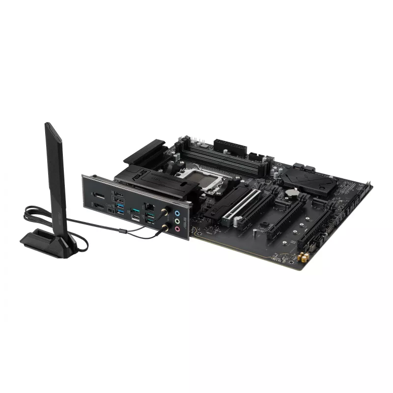 Mainboard ASUS B850 MAX GAMING WIFI Sockel AM5 ATX, AMD B850, DDR5, 4 DIMM, 256 GB, Wi‑Fi 6E, 2.5Gb Ethernet