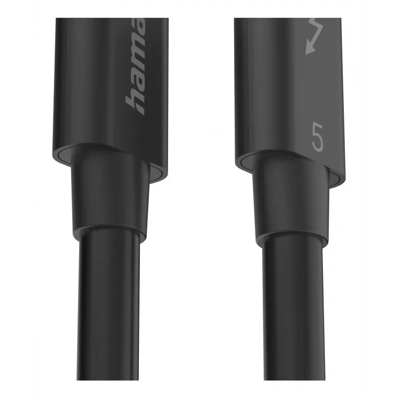 Hama USB-C USB-Kabel USB 3.2 Gen 2 (3.1 Gen 2) 1 m USB C Schwarz