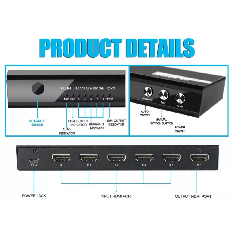 Equip 332726 Video-Umschalter HDMI