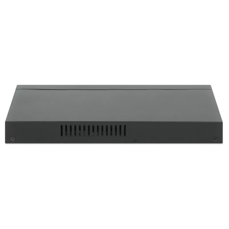 Intellinet 8-Port 2.5G Ethernet PoE+ Switch Acht 10/100/1000/2500 Mbps PSE PoE+ Ports, 100 W PoE Power Budget, Ungemanaged, Desktop-Format, Wandmontage-Option