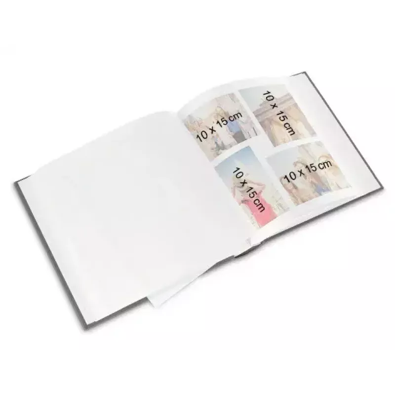Hama Fine Art Fotoalbum Blau 400 Blätter 10 x 15 Buchbindung