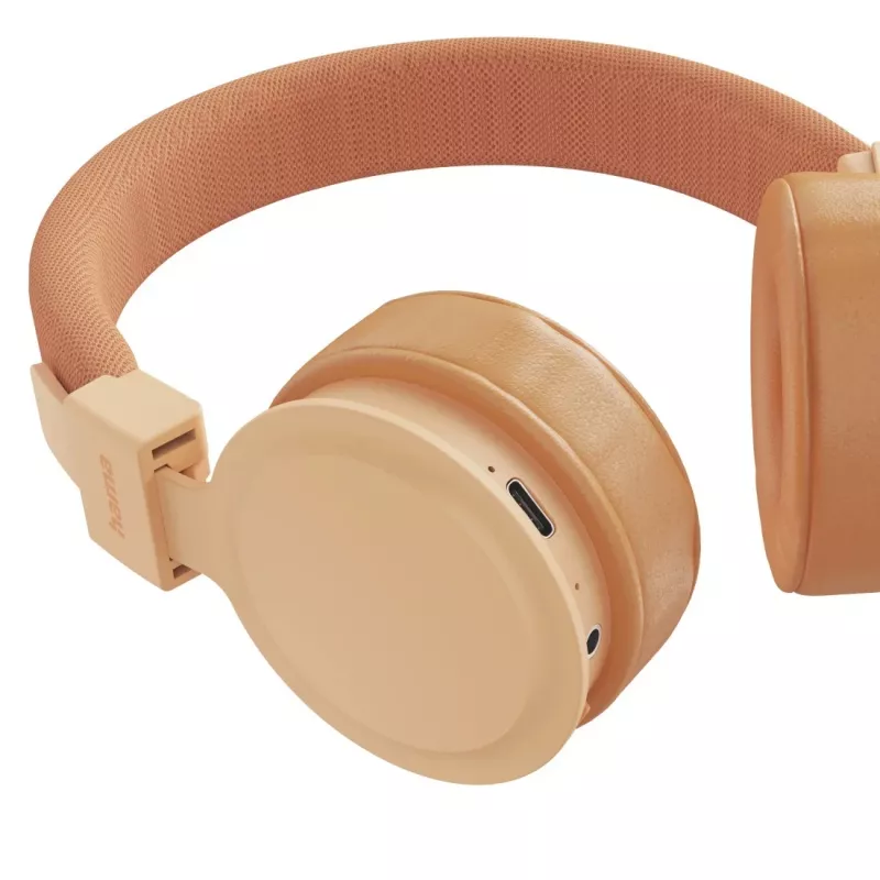 Hama Freedom Lit III Headset Kabellos Kopfband Anrufe/Musik USB Typ-C Bluetooth Orange