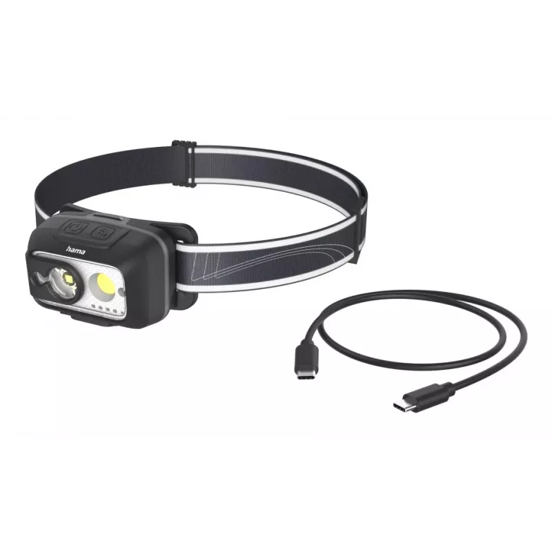 Hama HL500-C Schwarz, Grau Stirnlampe LED