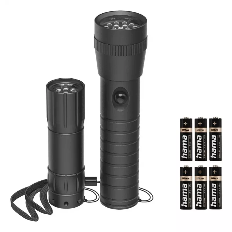 Hama FL-DUO Schwarz Handtaschenlampe LED