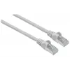 Intellinet Netzwerk-Patchkabel, Cat6, 5 m, Grau, Kupfer, S/FTP, LSOH / LSZH, PVC, RJ45, vergoldete Kontakte, Knickschutztülle, lebenslange Garantie