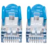 Intellinet Netzwerk-Patchkabel, Cat6, 1m, Blau, Kupfer, S/FTP, LSOH/LSZH, PVC, RJ45, vergoldete Kontakte, rastnasenfrei, geschützt, lebenslange Garantie