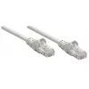 Intellinet Netzwerk-Patchkabel, Cat6, 1,5 m, Grau, Kupfer, S/FTP, LSOH/LSZH, PVC, RJ45, vergoldete Kontakte, rastnasenfreier Stecker, Knickschutztülle, lebenslange Garantie
