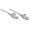 Intellinet Netzwerk-Patchkabel, Cat6A, 0,25 m, Grau, Kupfer, S/FTP, LSOH/LSZH, PVC, RJ45, vergoldete Kontakte, rastnasenfrei, Tüllenschutz, Lebenslange Garantie
